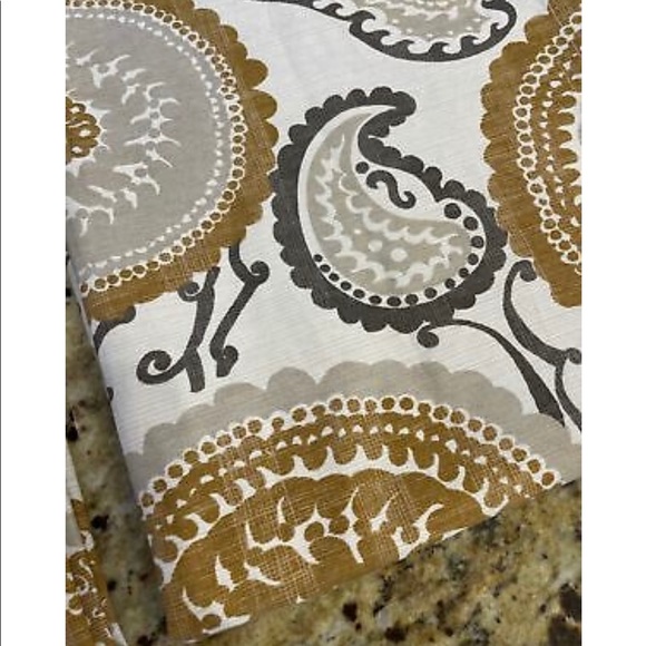 Threshold Farrah Medallion Panel Curtains - Picture 2 of 4